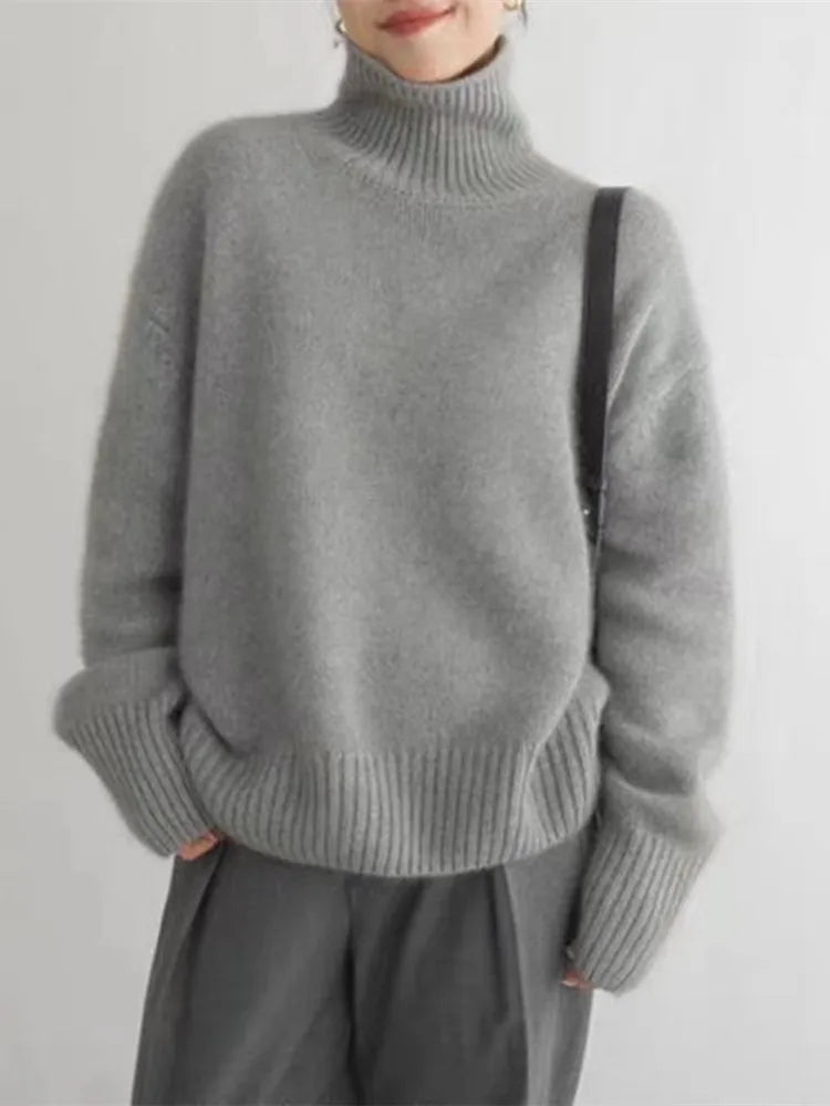Lin™ | Rollkragenpullover