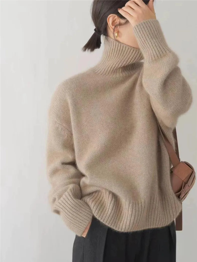 Lin™ | Rollkragenpullover